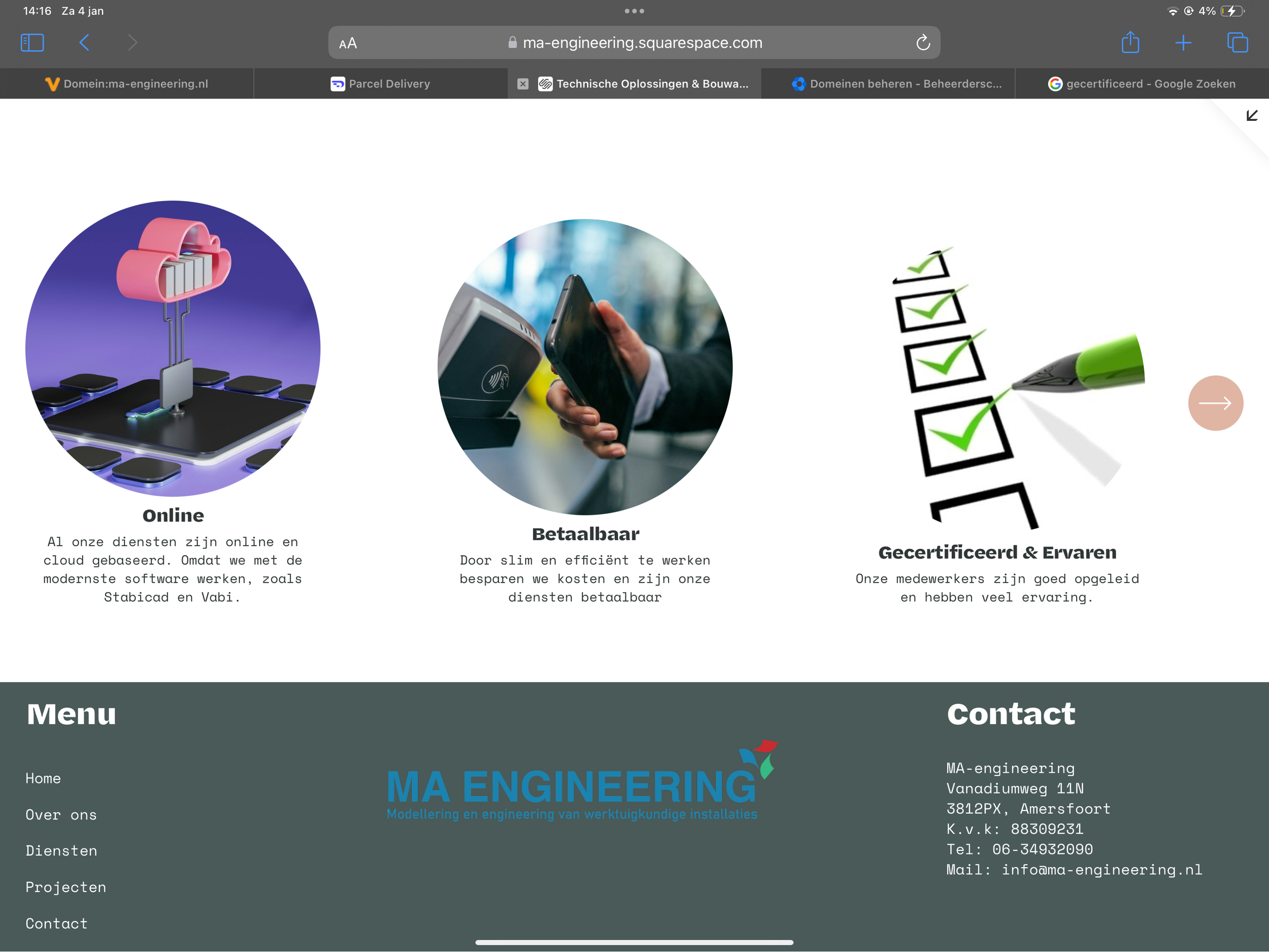 • Brief descriptions and key features of the company: These enhance user-friendliness and provide essential information at a glance.
• Approach: Focused on delivering a fast and professional first impression, which is crucial in the technical secto