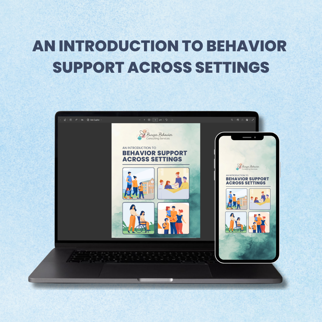 An Introduction to Behavior Support Across Settings