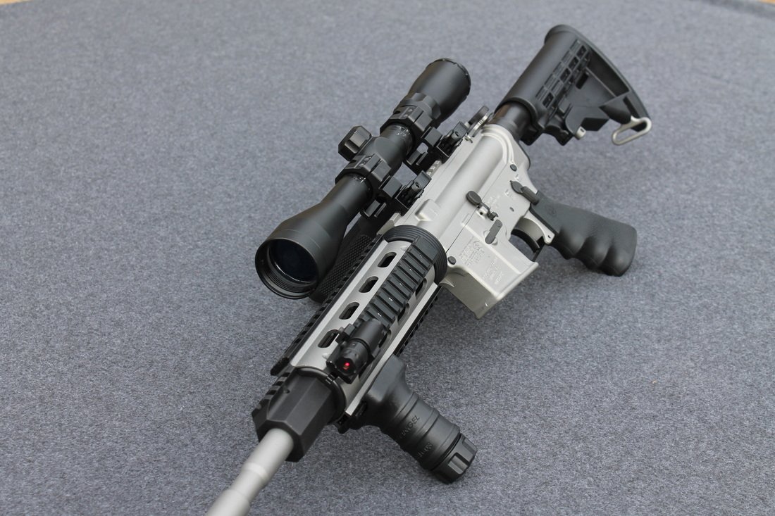 Cerakote AR15 Stainless and Graphite Black