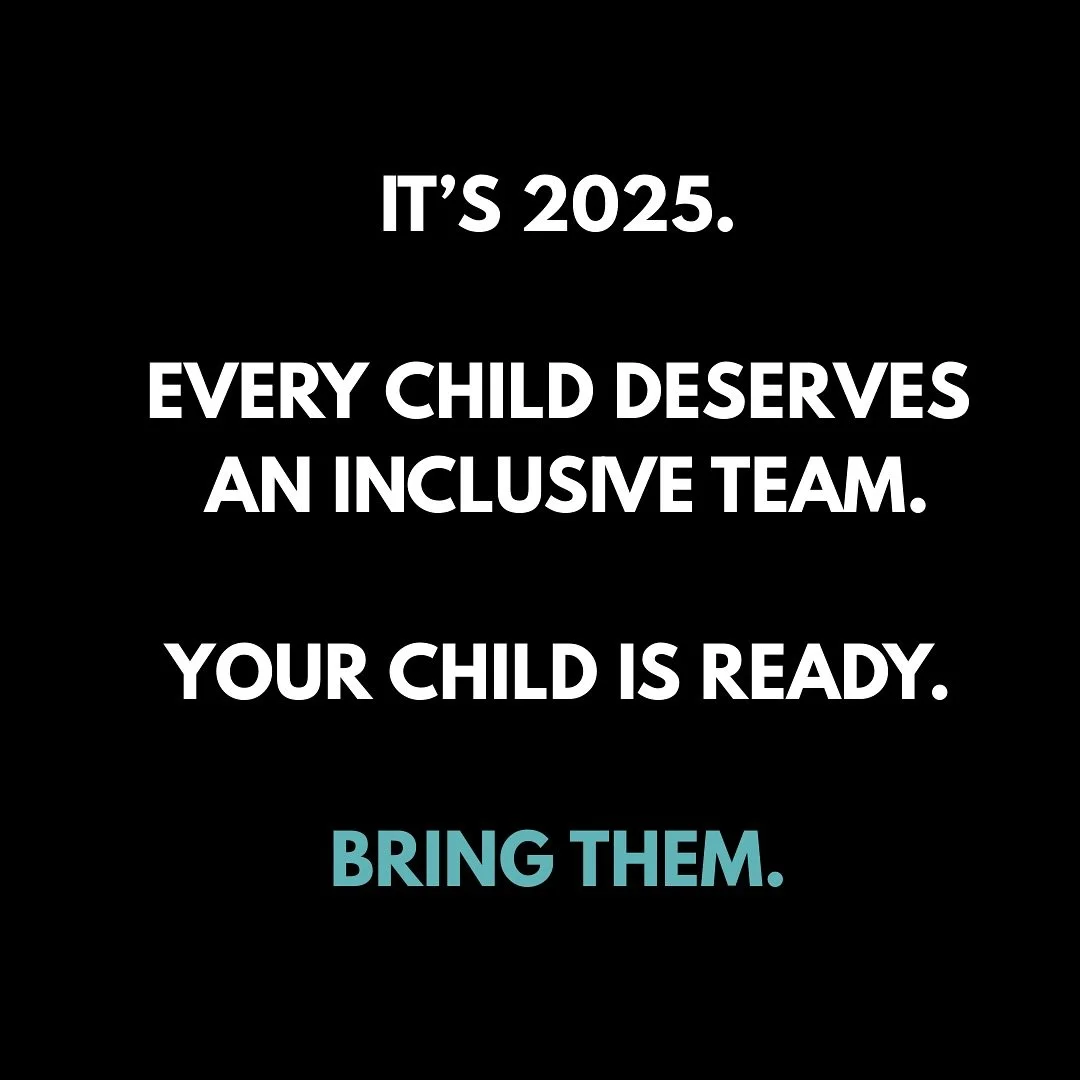 ✨ Het is 2025. Elk kind verdient een inclusief team.
 🤝 Jouw kind is er klaar voor &mdash; breng ze mee!

👉 Wil je meer info of je kind aanmelden? Reageer hieronder met JOIN en wij sturen je de details voor inschrijving.
Samen maken we teams waarin