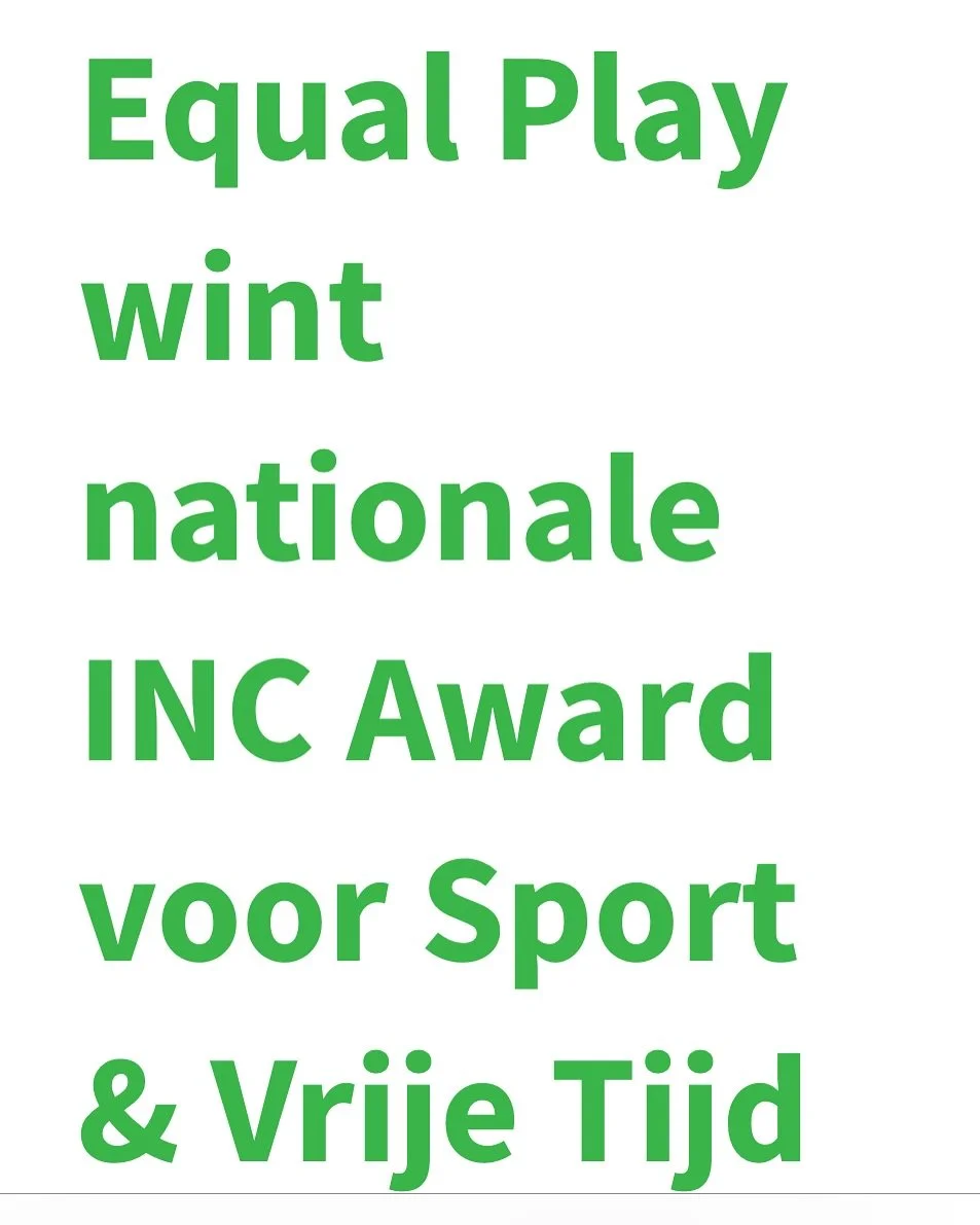 Dank jullie wel @inrijswijkron voor het mooie artikel over Equal Play en onze partner @rvc_celeritas !  #inclusiefvoetbal #voetbalvooriederen #equalplaynl