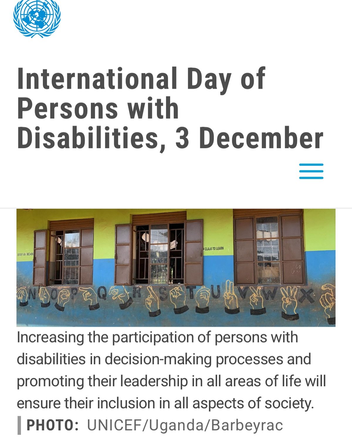 Vandaag is de Internationale Dag van Mensen met een Beperking &mdash; een moment om diversiteit te vieren, inclusie te bevorderen en te streven naar een samenleving waarin iedereen gelijke rechten en kansen heeft. Het thema van 2025, &lsquo;Fostering