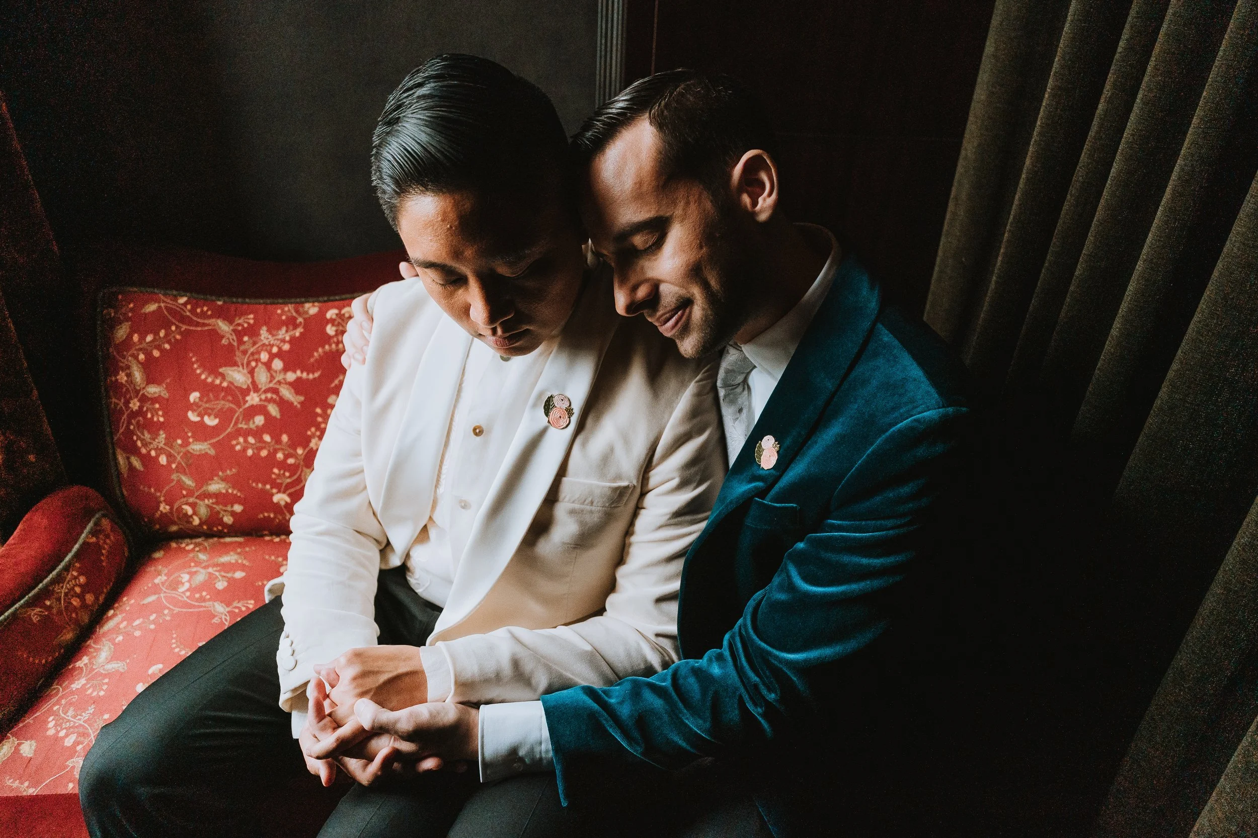 Gay wedding photographer in the Hudson Valley