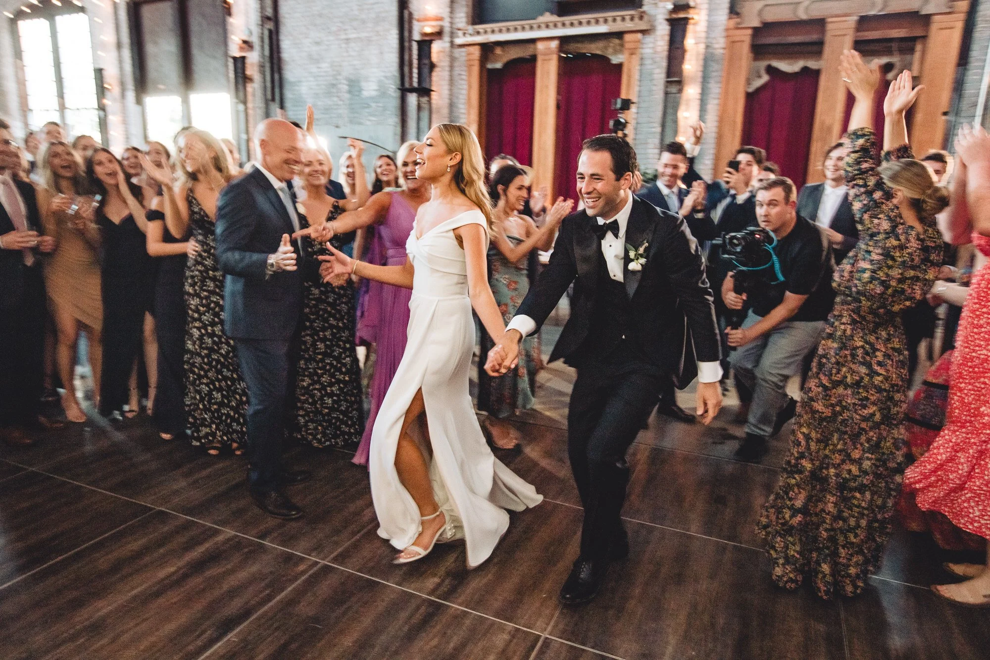 Hudson Valley wedding photographer Diane Stredicke captures ceremony at Basilica Hudson
