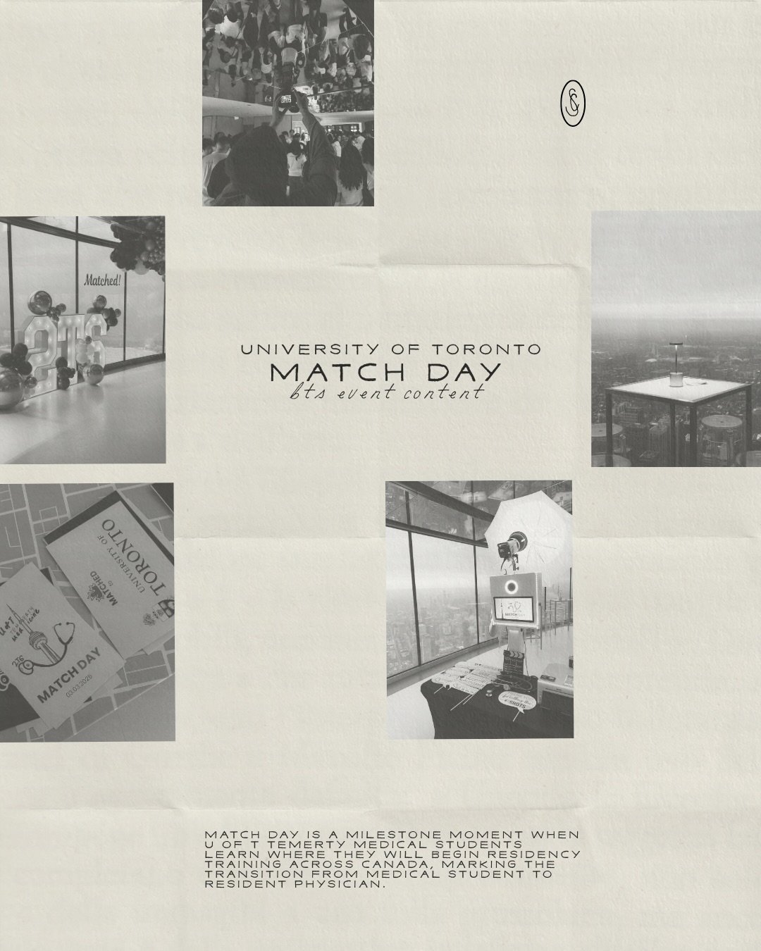 University of Toronto Match Day, captured through our lens! 🩺

Loved working alongside @guestlist.events who brought this whole thing to life alongside an incredible team of vendors for Match Day for @2t6classprez at @cntower, with balloon installat