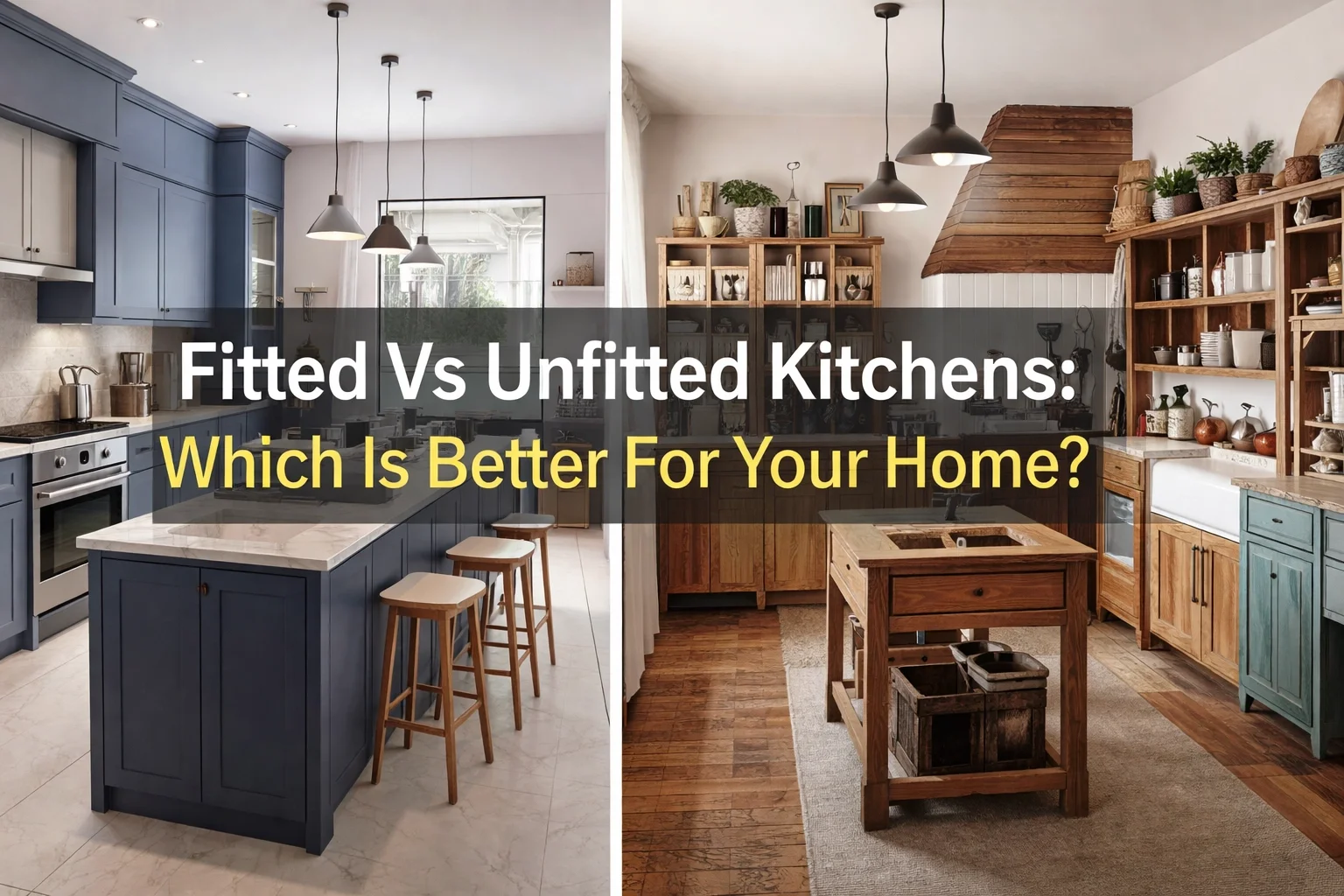 Fitted Vs Unfitted Kitchens: Which Is Better For Your Home?