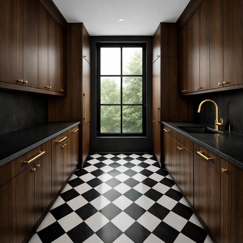 The scullery has always been the quiet workhorse of a well-designed home, a space meant to absorb the preparation, cleanup, and storage that allows the main kitchen to remain composed and guest-ready. In this project, the goal was to honor that tradi