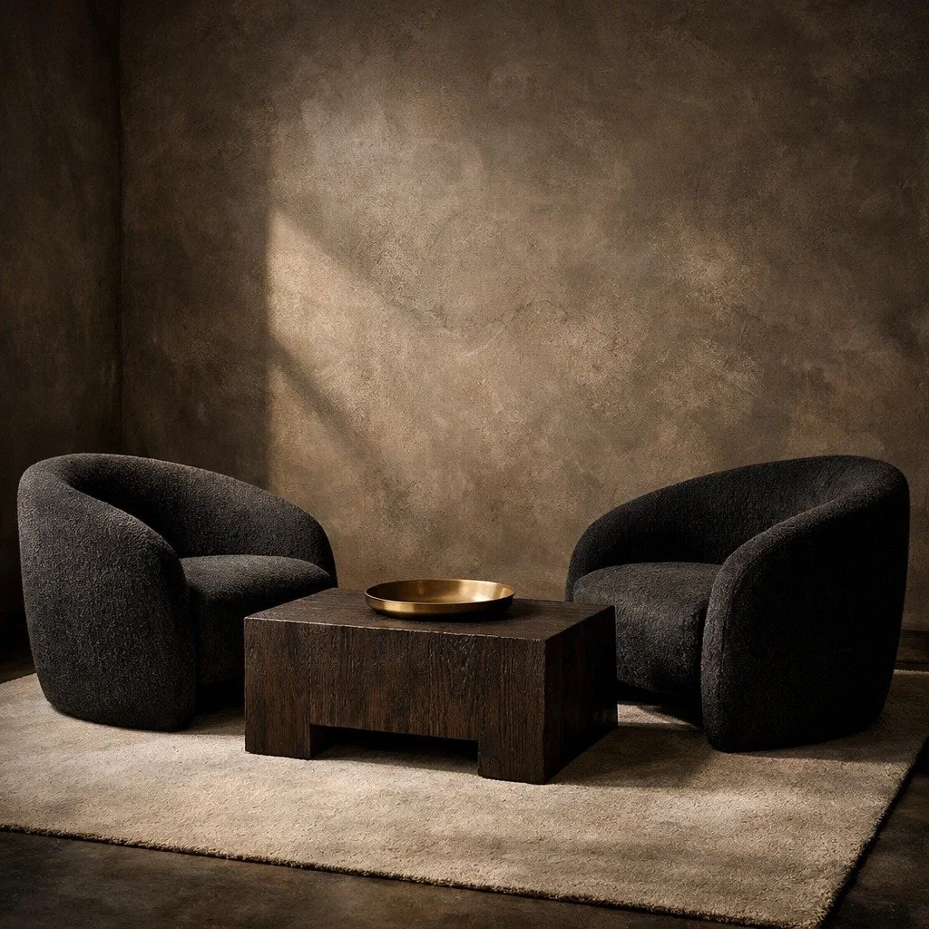 We&rsquo;re leaving the noise behind. Open concepts had their moment, but a "Conversation Room" is where we find our center again. No screens. No distractions. Just architecture that invites you to stay.

I&rsquo;m leaning into sculptural s