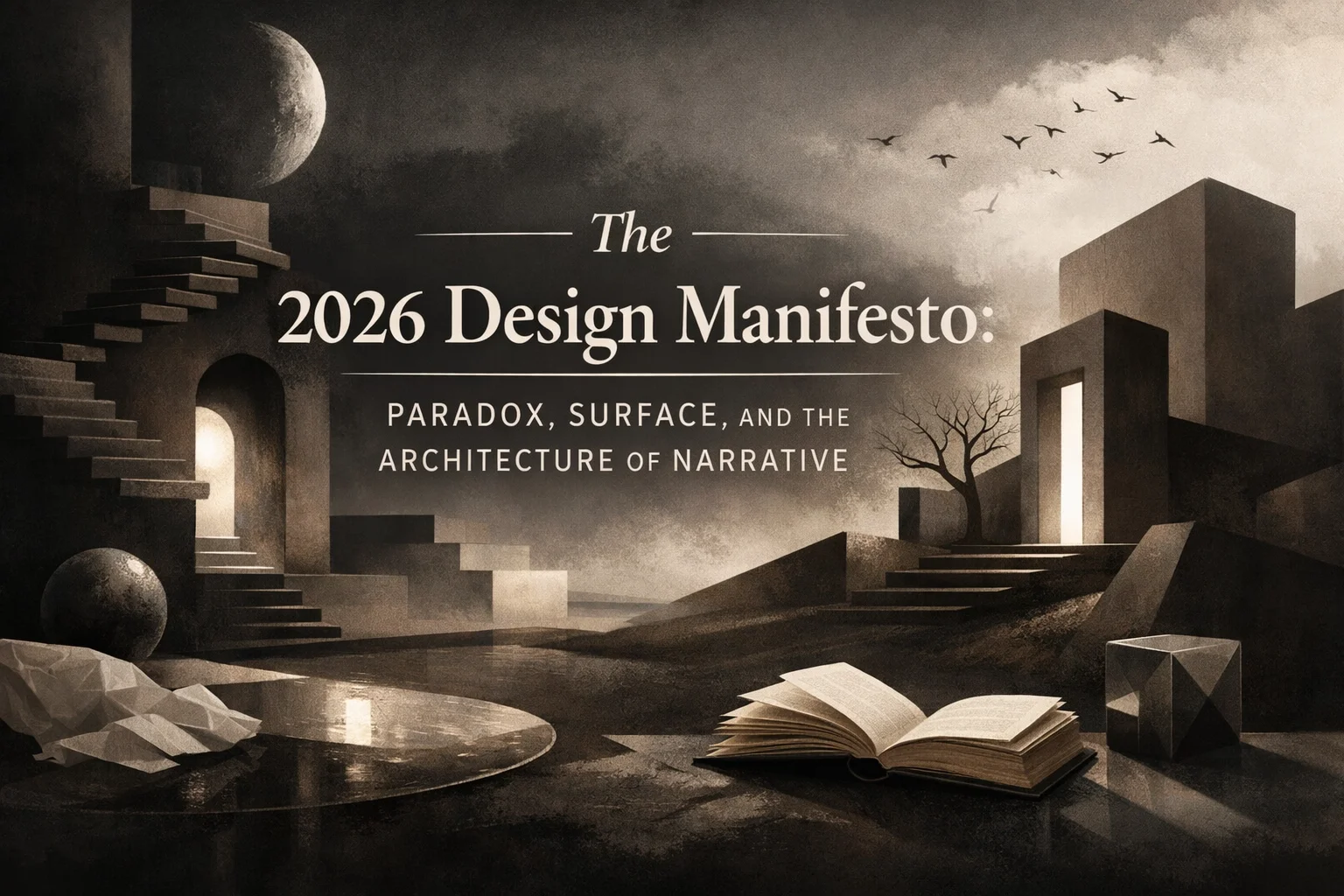 The 2026 Design Manifesto: Paradox, Surface, and the Architecture of Narrative