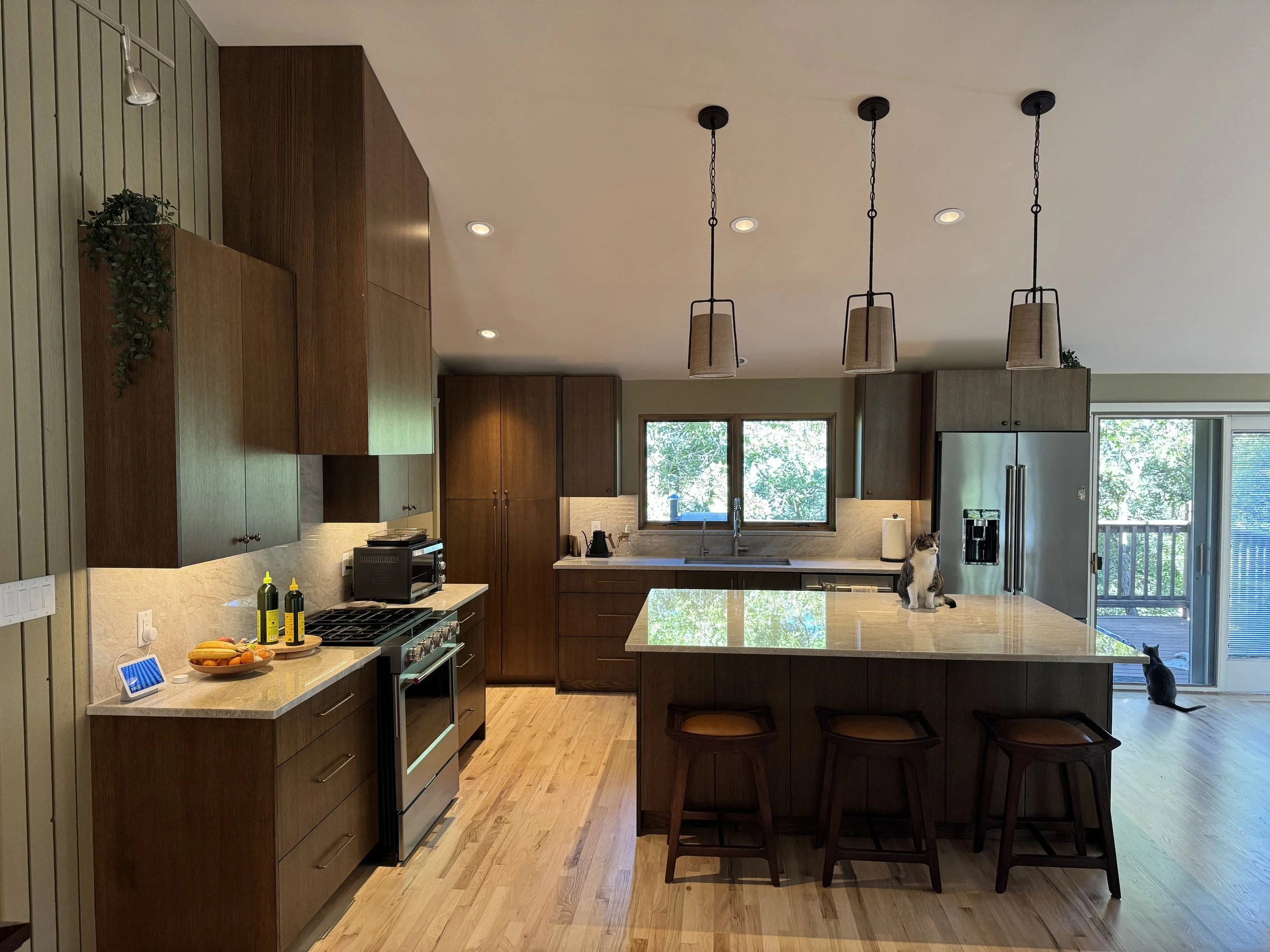 Custom Red Oak View 1