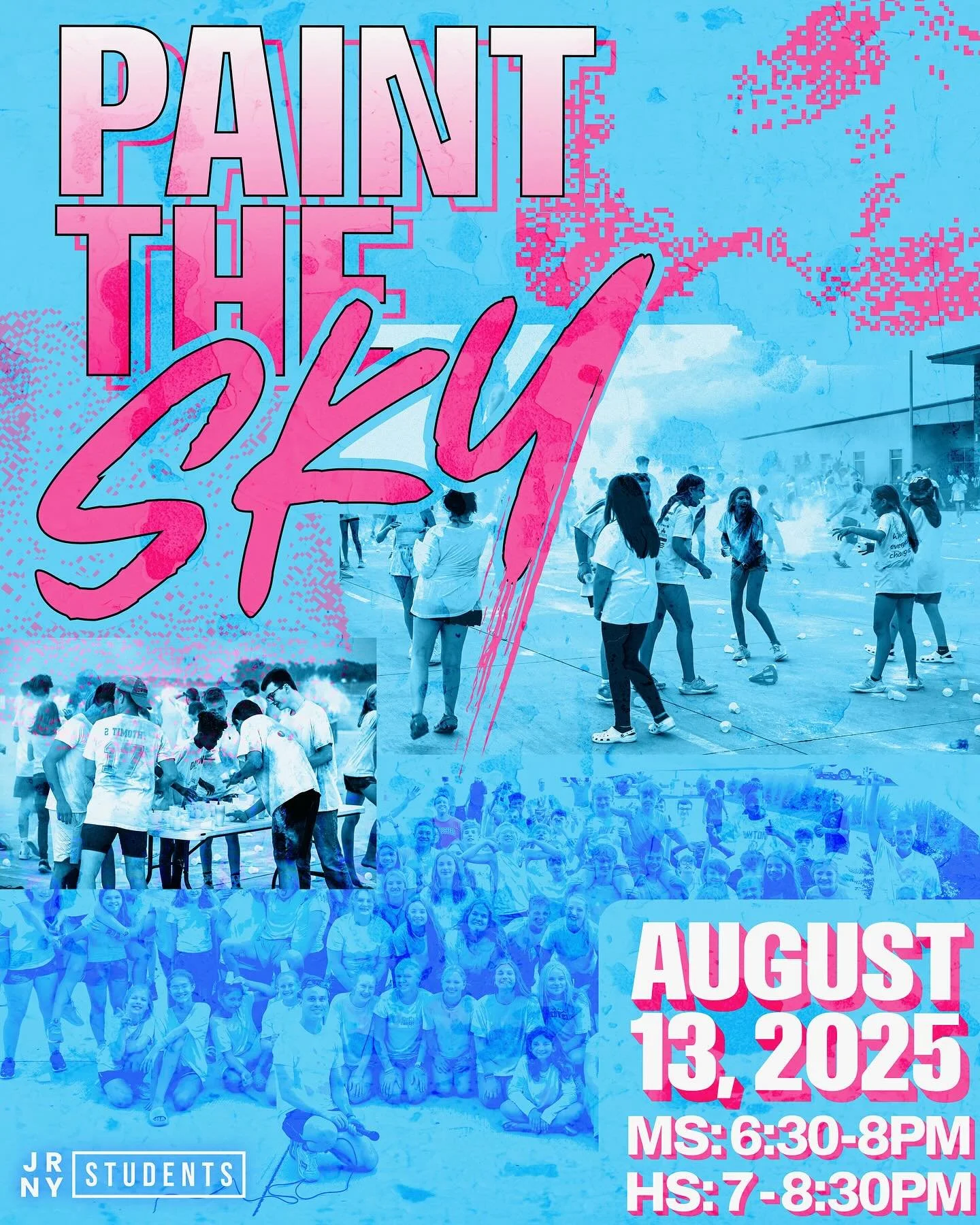 ONE WEEK AWAY! 

Next week is our fall kickoff! Make sure to wear white and maybe some goggles🫣

MS: 6:30-8pm
HS: 7-8:30pm