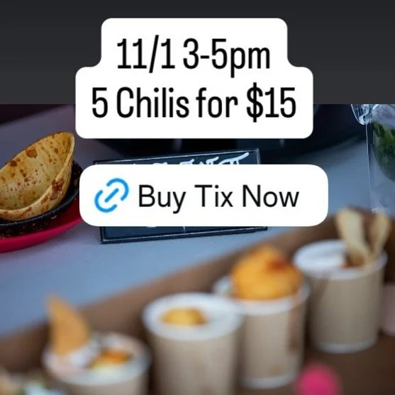 Today is the day!

5 chilis for $15 &amp; you get to vote for your favorite!

https://bbh-2025-chili.eventbrite.com