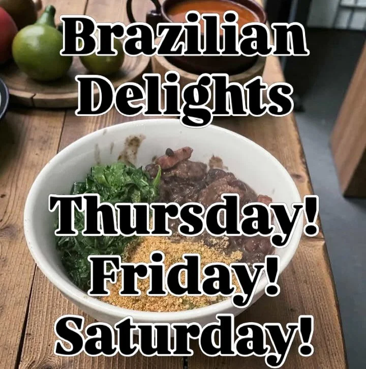 03.04 Wed Open 2-8pm | 5-7pm Hoppy Hour

3.05 Thu Open 2-8pm | 5-7pm Hoppy Hour
BLUEGRASS THURSDAY | 6pm Music: String Creek
5:30pm Food: Brazilian Delights

03.06 Fri Open 12-10pm
25% off Pitchers | 5-7pm Hoppy Hour
5pm Food: Brazilian Delights

03.