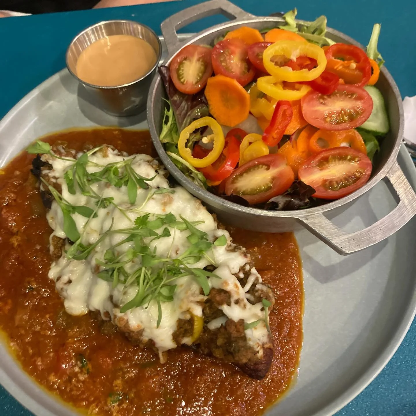 HIGHLY RECOMMEND @batey_pr_gastronomy_az on Oracle. The food was absolutely delicious!

You can also find their food truck at Button Brew House Thursday 4/23 @boriken_az 

Other local spots during my &ldquo;staycation&rdquo; (while Todd continued wor