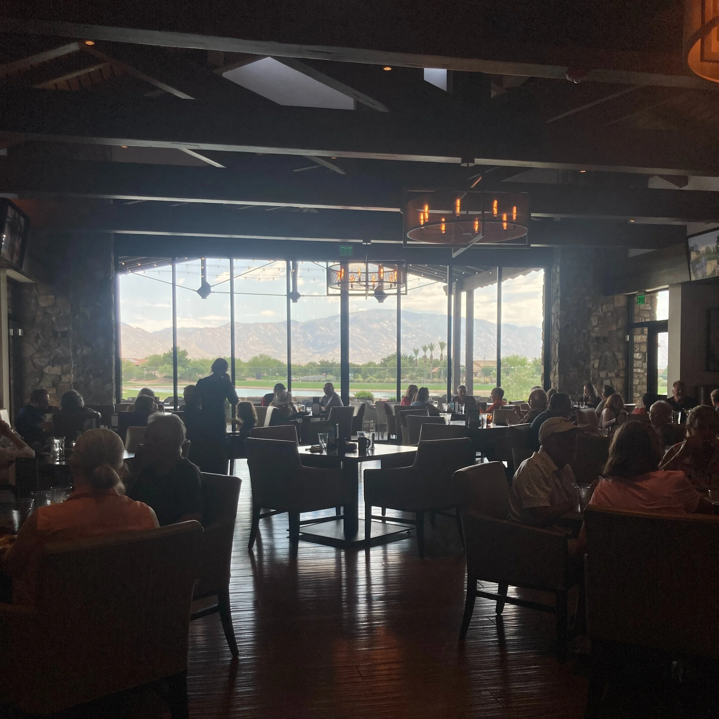 Beautiful day at SaddleBrooke Ranch House Grill &amp; Brewery visiting @joeyishoppy