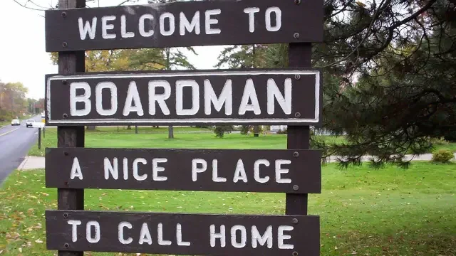 Welcome to Boardman. A Nice Place to Call Home. 