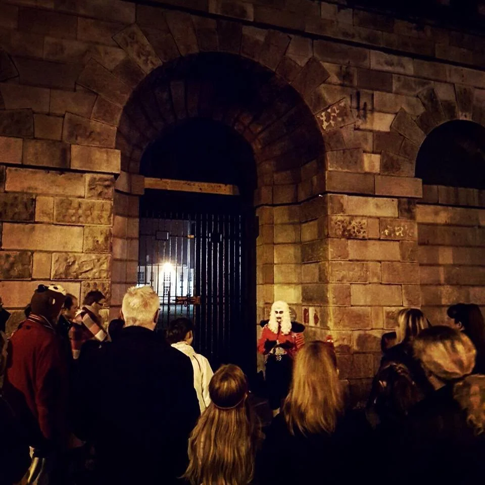 Group on a historic tour of Downpatrick