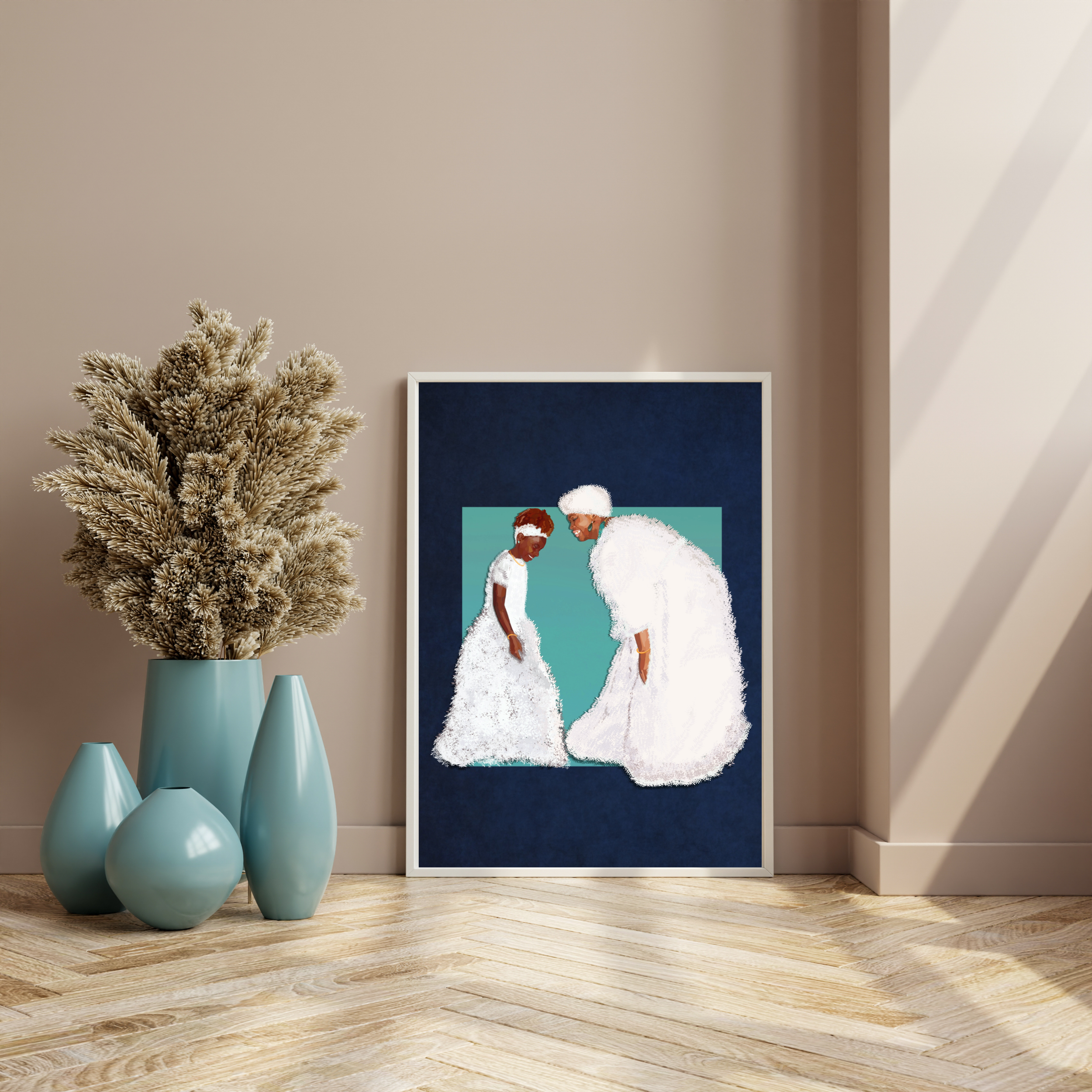 Light Brown 3d Interior Picture Frame Mockup Instagram Post.png
