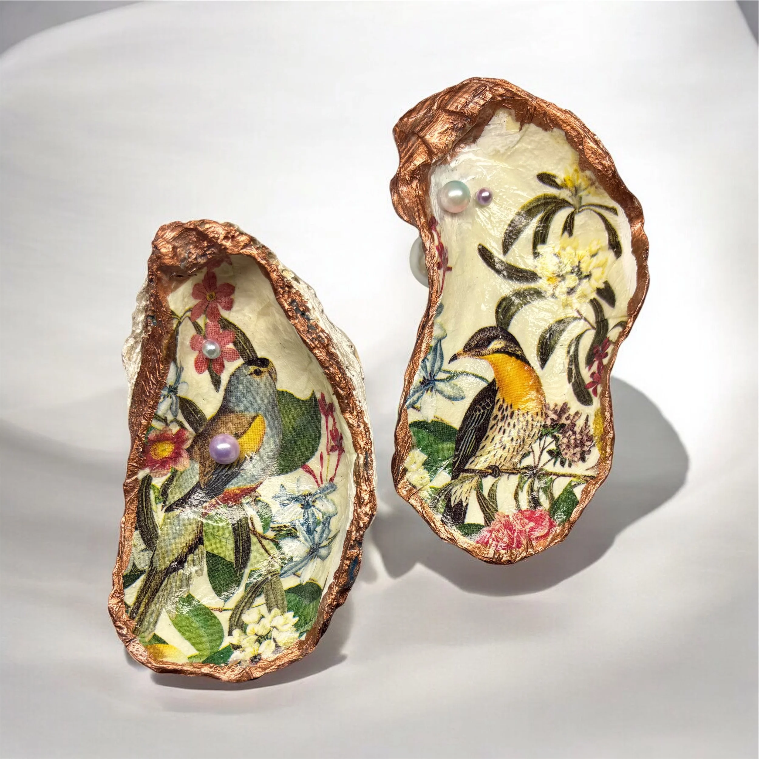 Feather & Pearl (Oyster Half Shell Set)