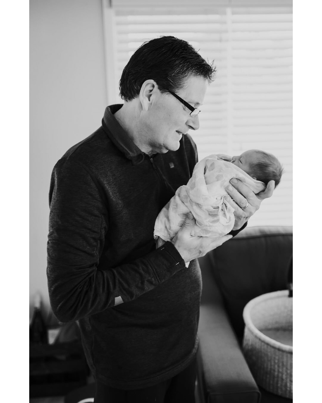 One whole year of missing you and wishing you were here to snuggle your grandbabies again. ❤