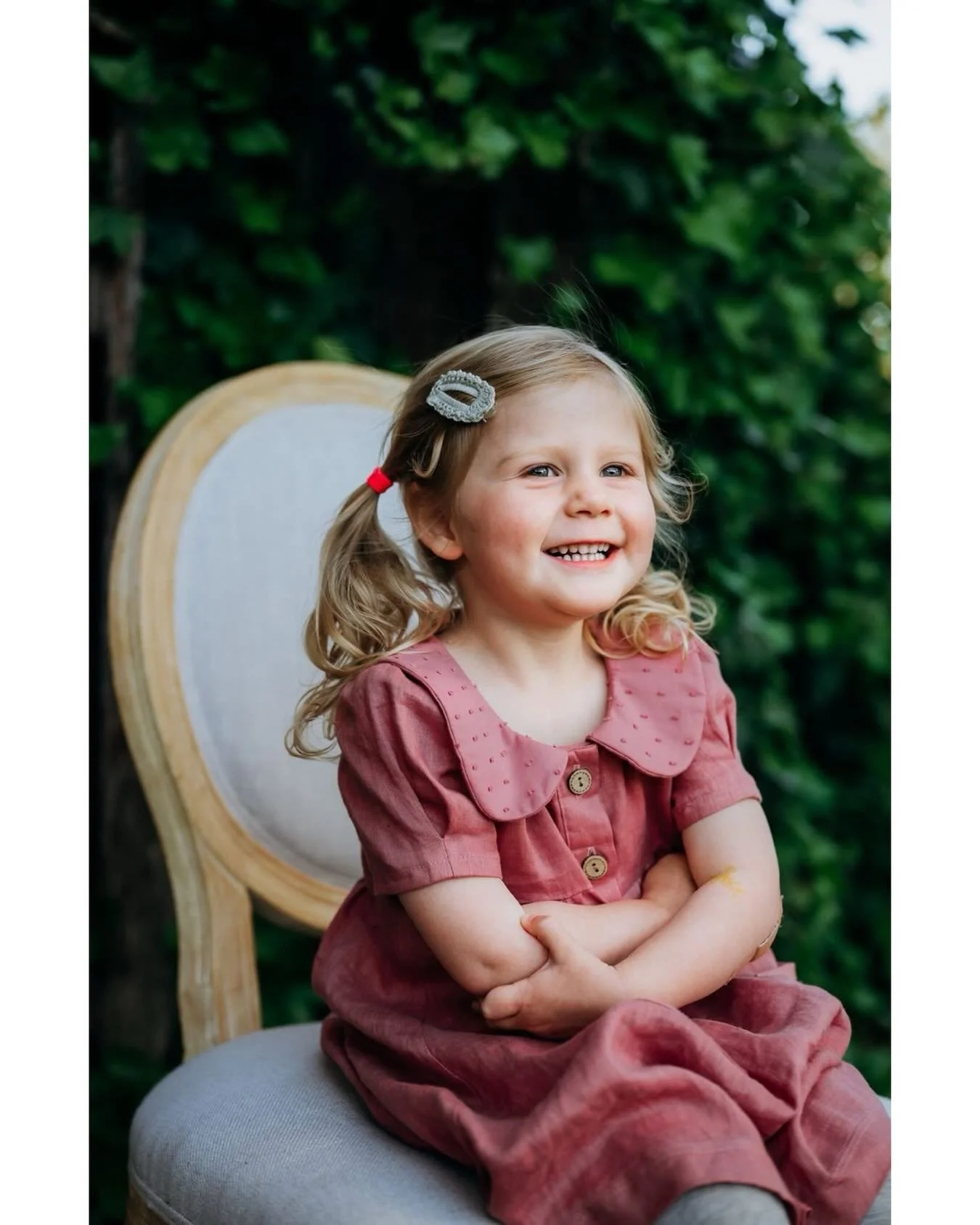 This little one turned three earlier this month! She&rsquo;s our little firecracker who makes us laugh daily, is full of adventure and loves to keep up with her big sister. She also has the softest, calmest energy with animals and it&rsquo;s incredib