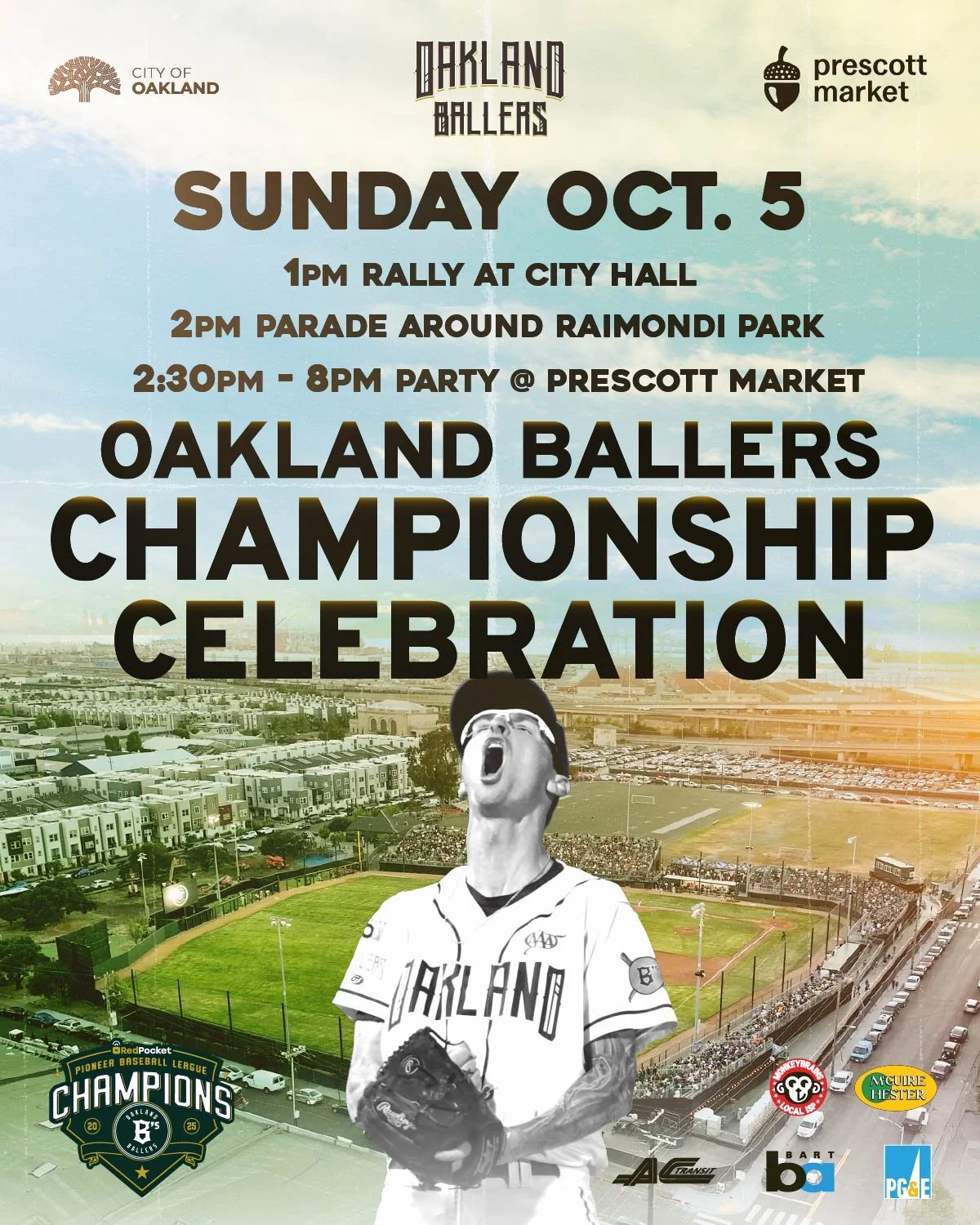 Oakland Baller Championship Parade & Celebration