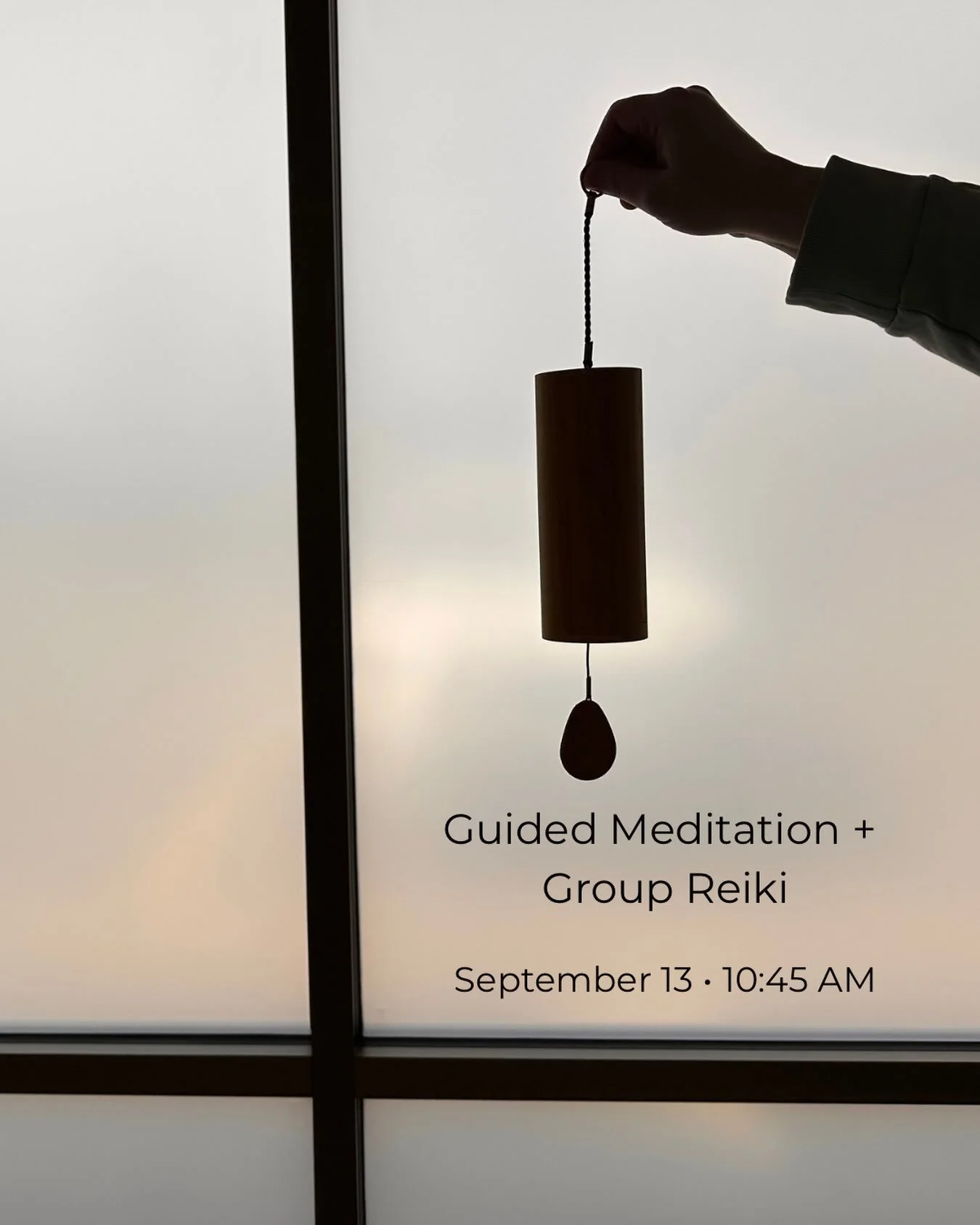 After a little summer pause, Guided Meditation + Group Reiki is returning to Shanti Yoga Center. 🤍

Join me Sunday, September 13th at 10:45am for a quiet morning to slow down, settle in, and simply receive.

No experience with meditation or Reiki is