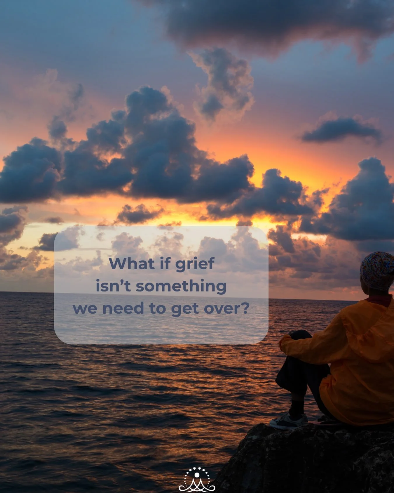 We&rsquo;re not always very comfortable with grief.

We tend to want to fix it, move through it, find the lesson, or get back to feeling like ourselves as quickly as possible.

And as many of you know, I tend to be pretty willing to talk about the un