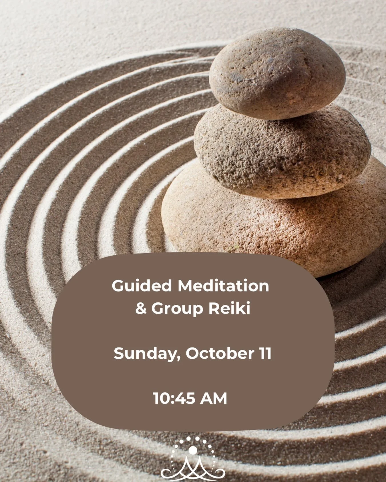 Sometimes we need a little space to pause, breathe, and come back to ourselves.

Join me this Sunday at Shanti Yoga Center for a Guided Meditation &amp; Group Reiki session.

We&rsquo;ll begin with a guided meditation to help settle the mind and body