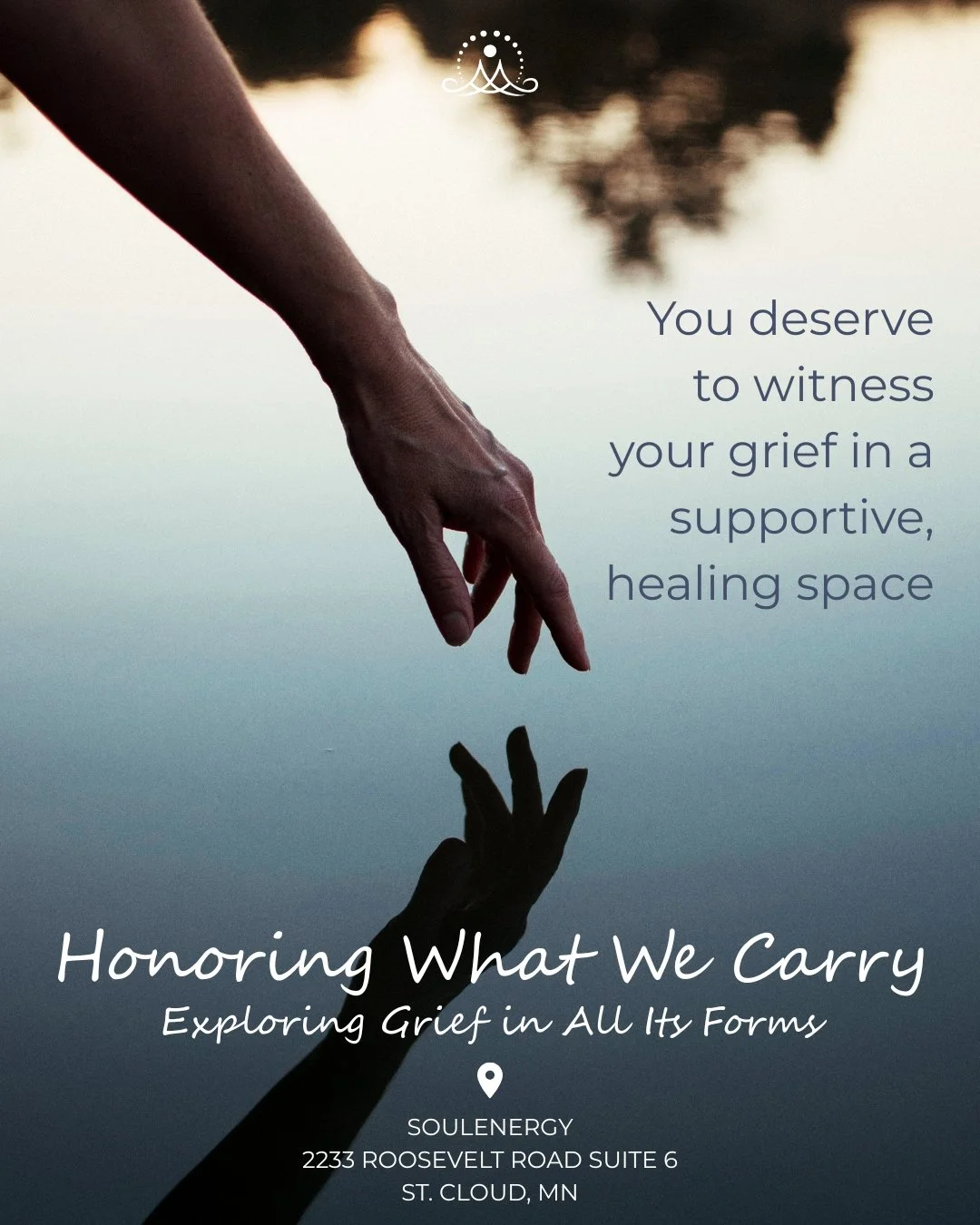 Grief is a natural response to loss, yet it often goes unseen and unspoken. Join us Saturday, October 10th, for guided reflection, gentle grounding practices, sound bath, and the healing experience of being witnessed in a respectful and confidential 