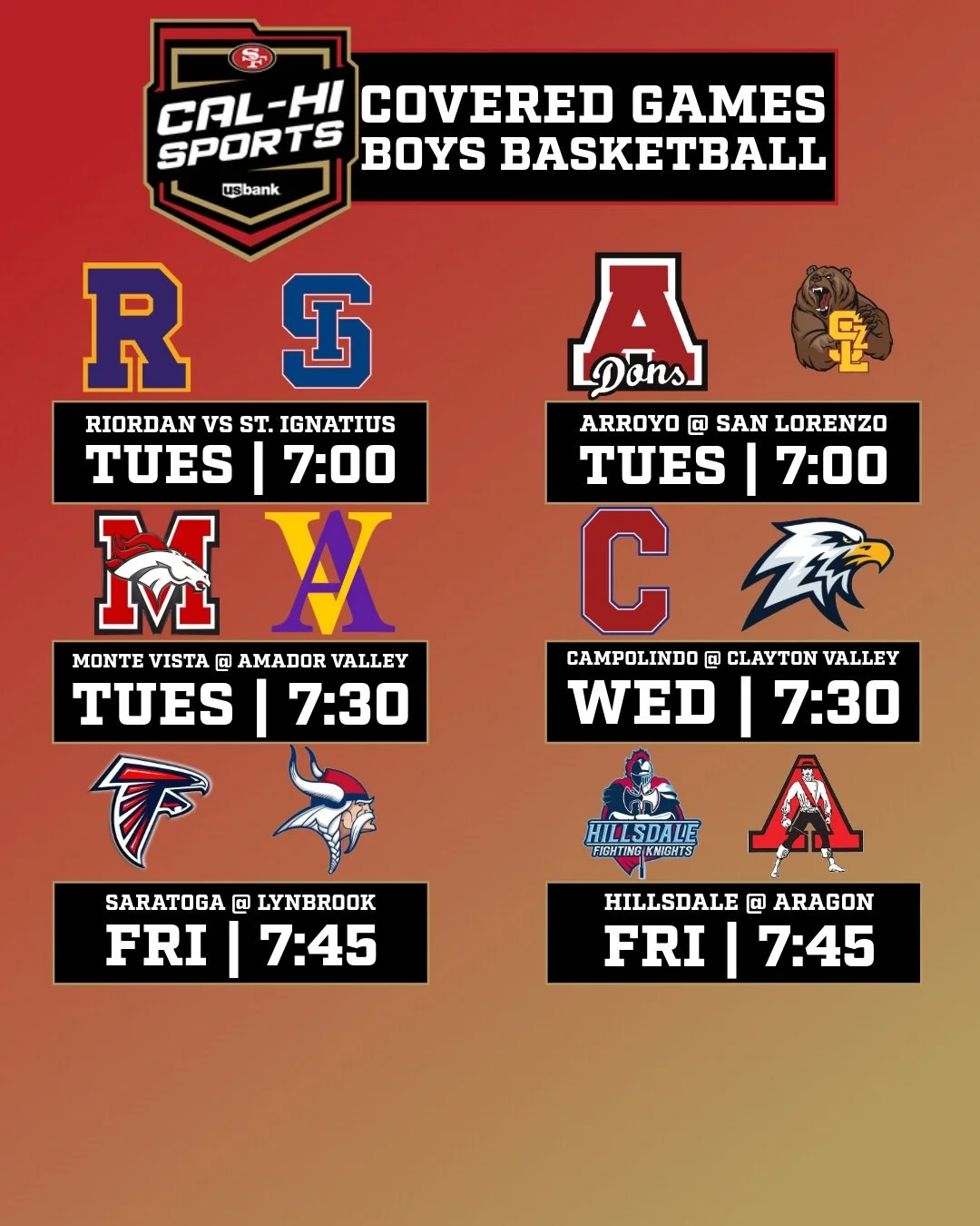 A huge week of league games this week 👀 which games are you looking forward to?