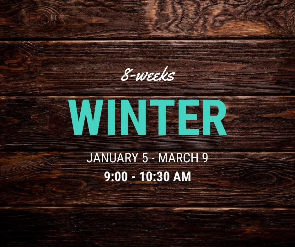 Winter Session - January 5- March 9, 2026  |   Mondays, 9:00 AM – 10:30 AM (Cutting Board)