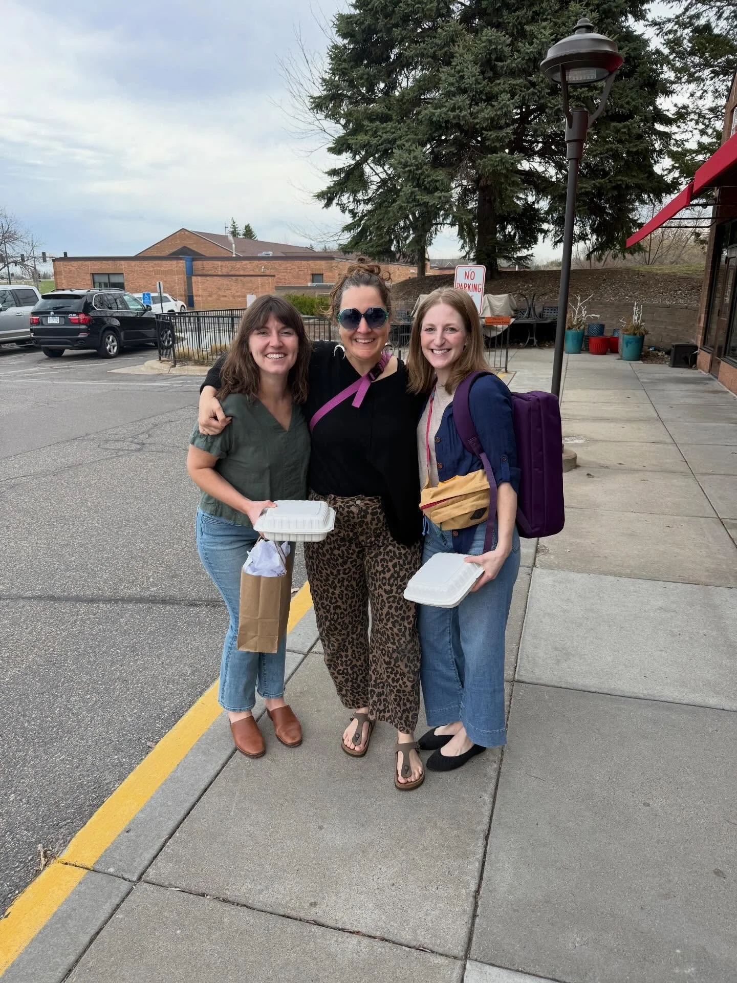 When you intend to take a picture all morning, of work discussions and accountability, but only actually do it on the way out of the restaurant 😂