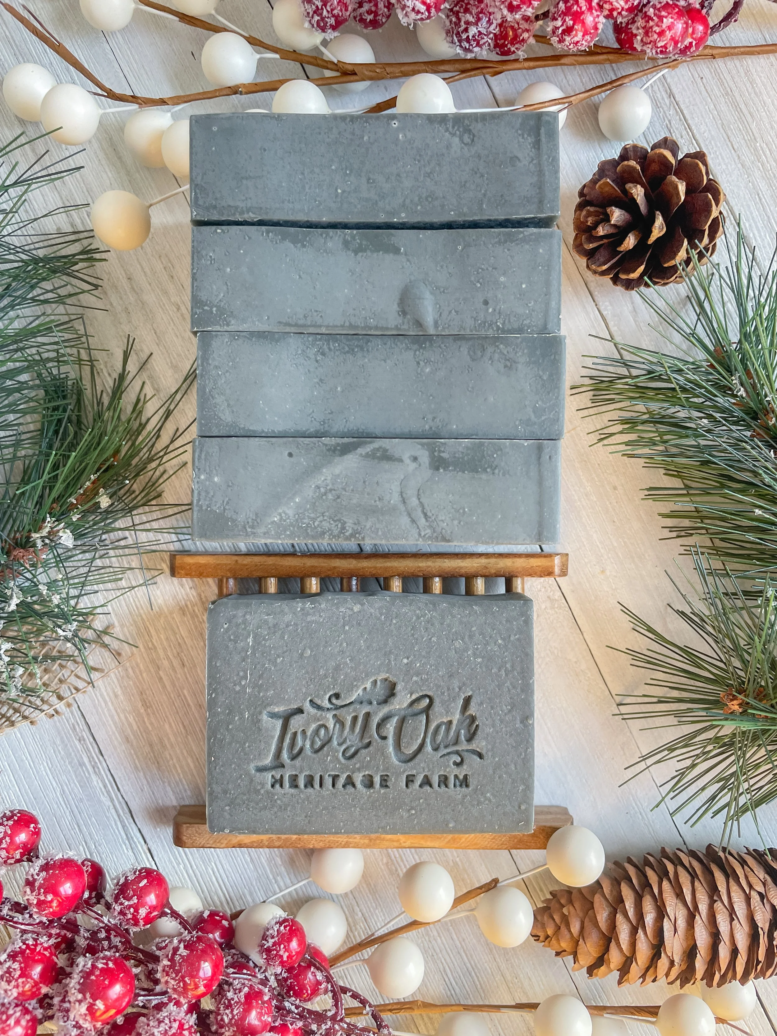 Lump of Coal Goat Milk Soap