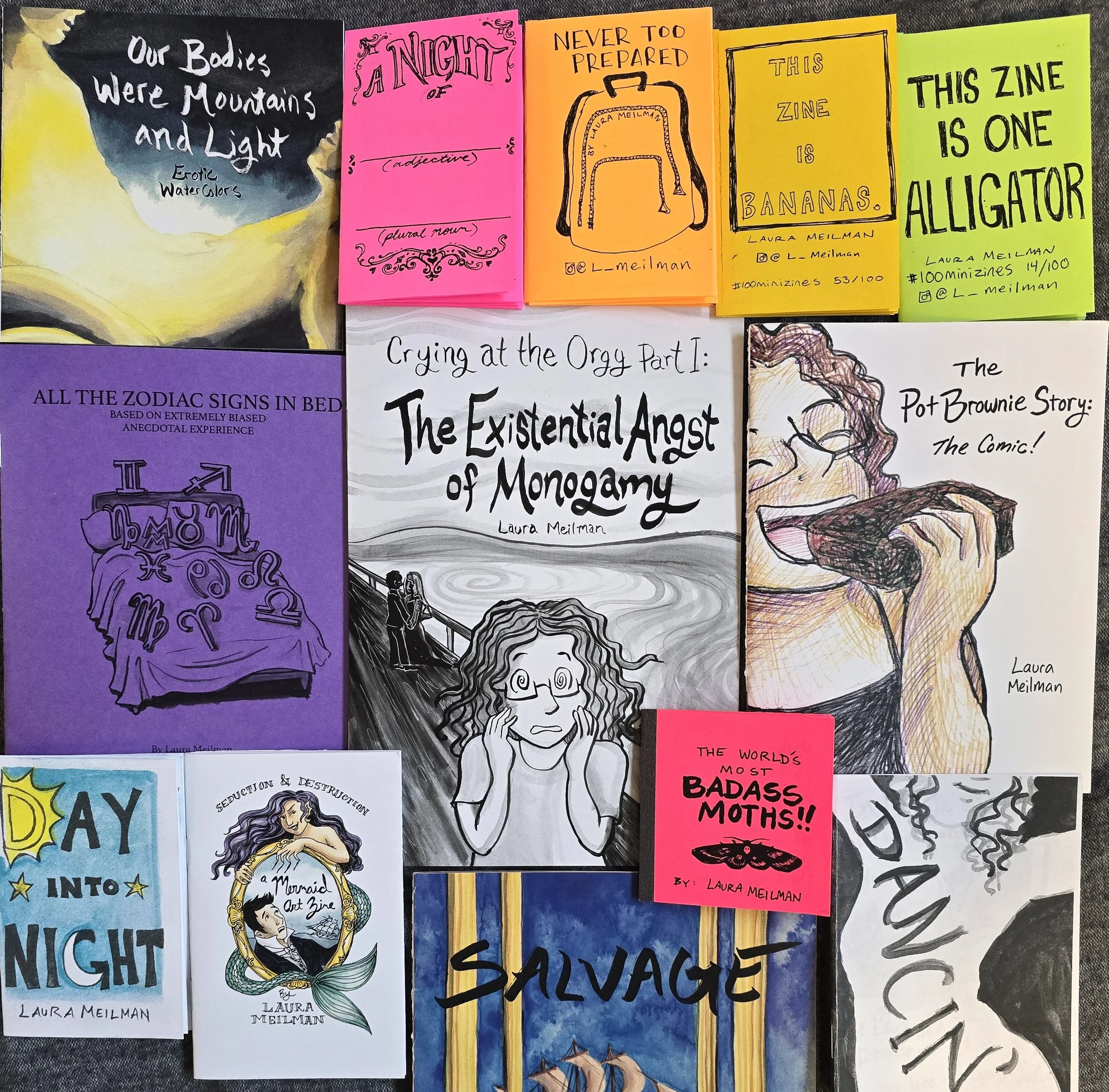 Zines, Comics, and Fine Art Prints | Laura Meilman