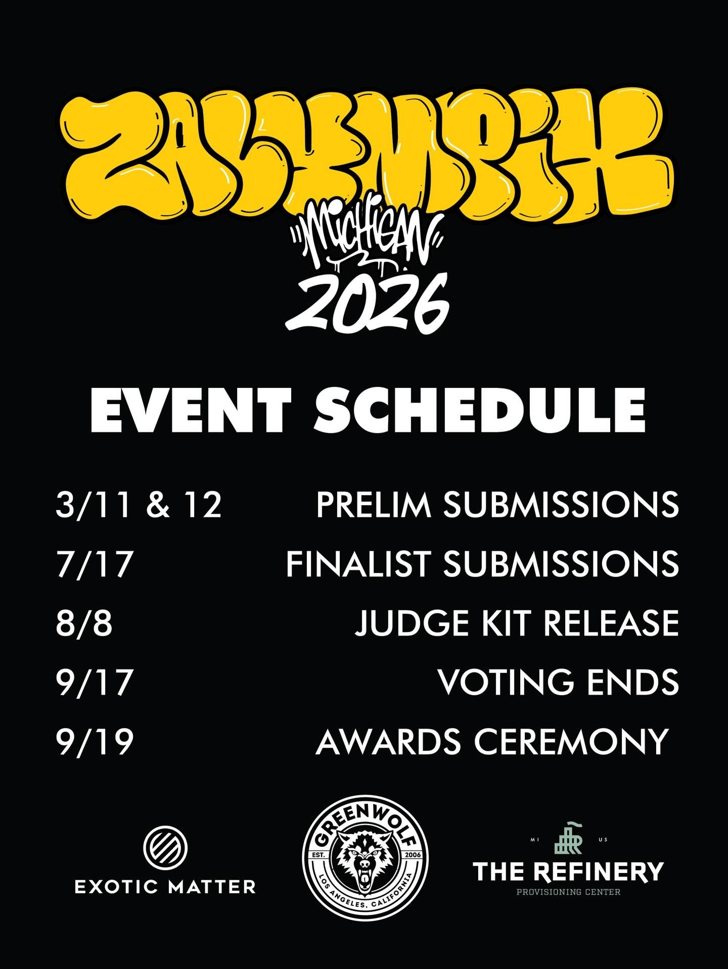 We&rsquo;re excited to announce to 2026 Michigan Zalympix schedule. If you are a Michigan brand interested in entering the preliminary round or any brand wanting to sponsor the awards ceremony please visit www.zalympix.com/michigan to sign up for the