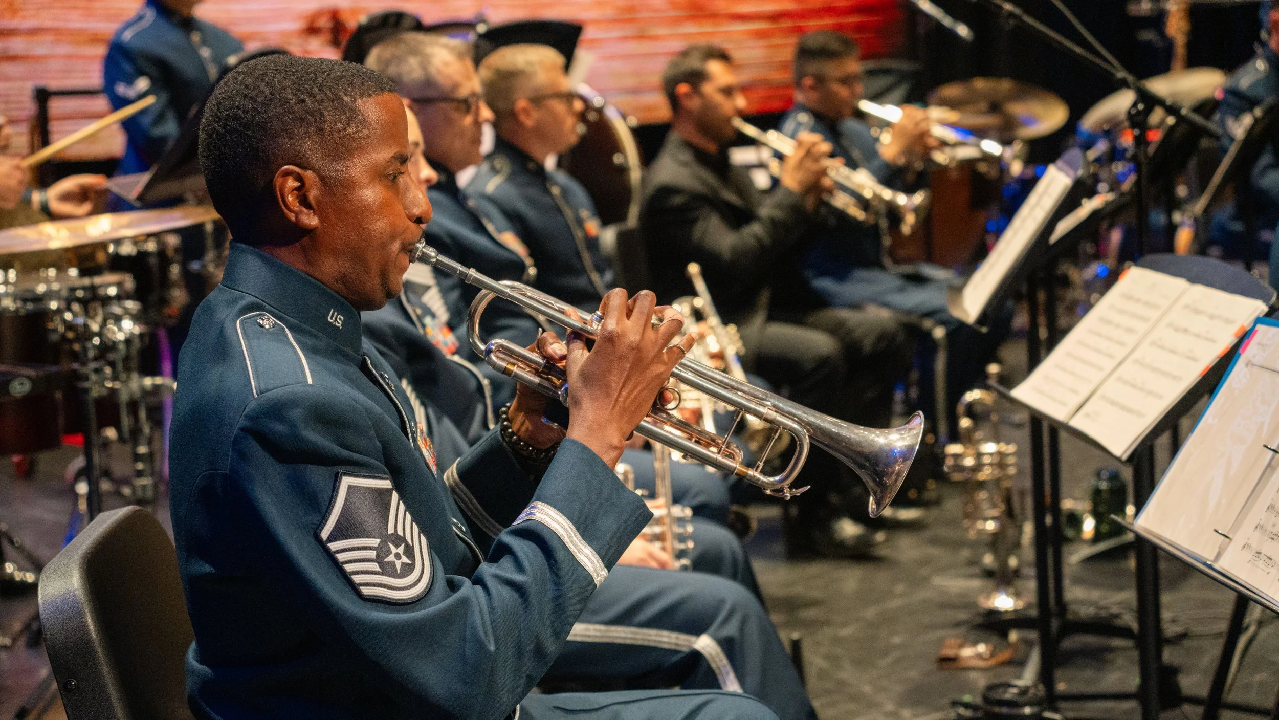 Rogers-Palmer PAC at Tyler Junior College- USAF Concert Band