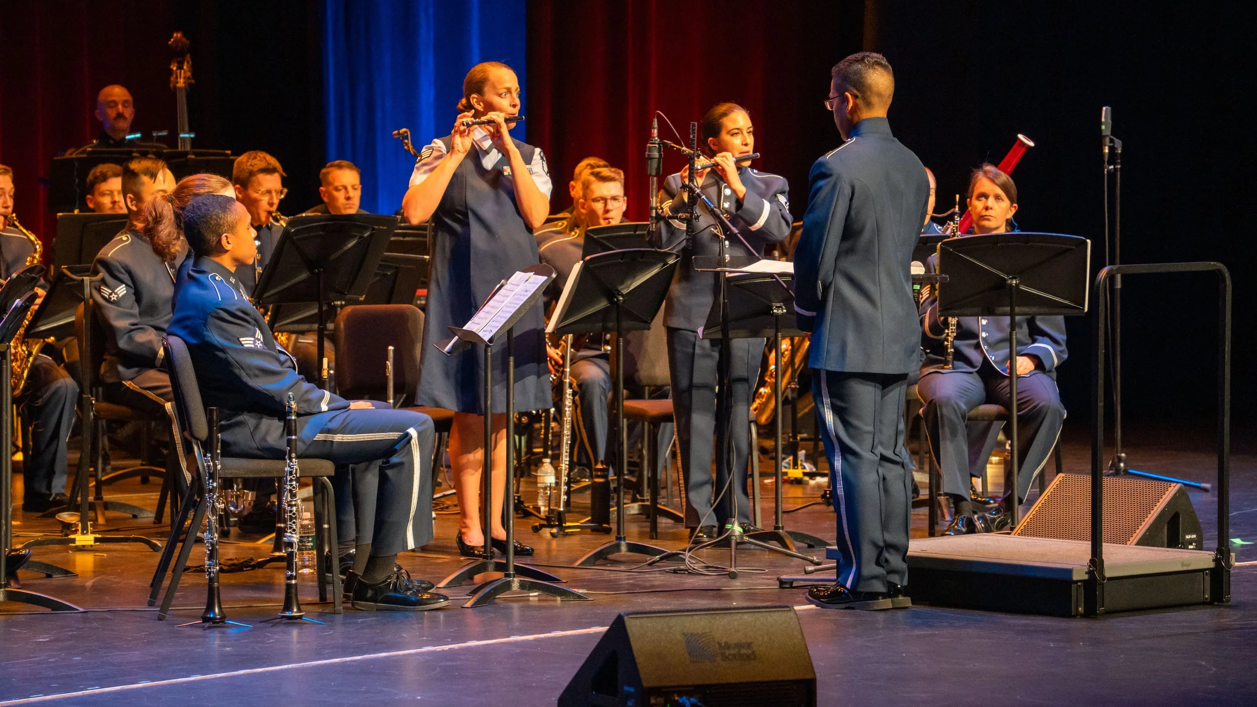 Brown Auditorium at University of Louisiana Monroe - USAF Concert Band