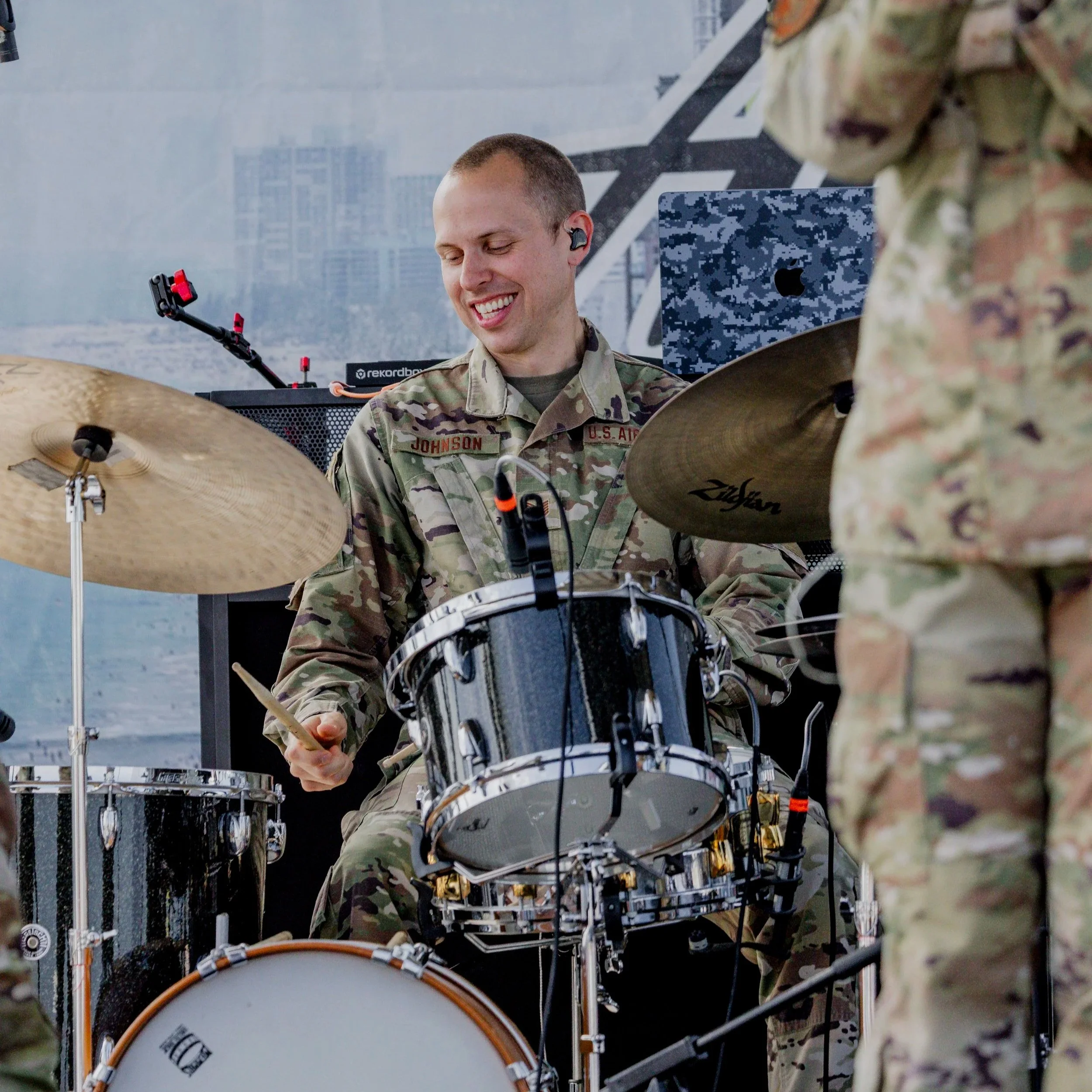 Orlando Air Show - USAF Rock Band 