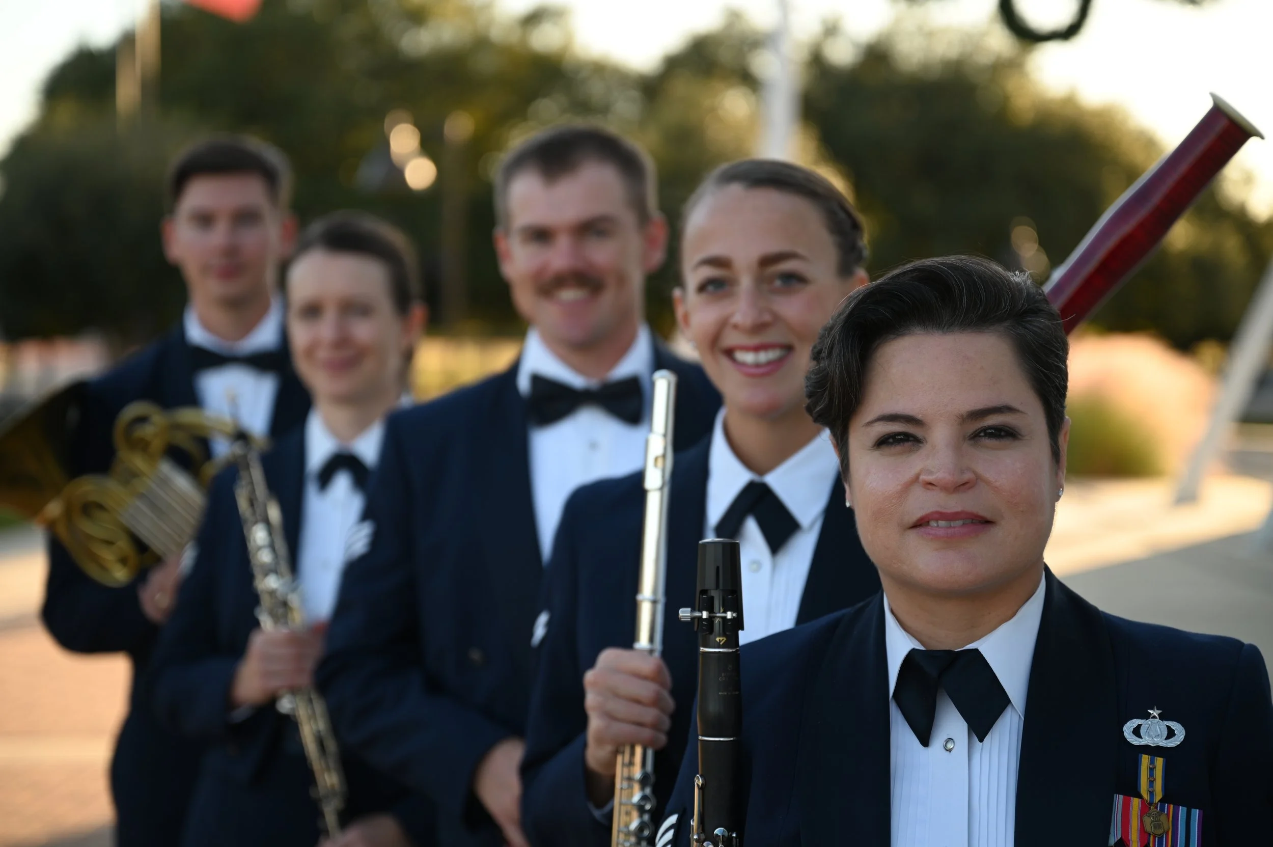 Blue Skies of Texas West - USAF Woodwind Quintet 