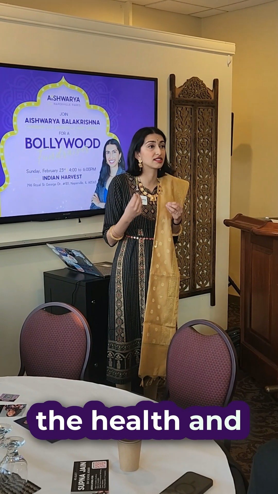 On Sunday, I spoke to guests at my fundraiser about my priorities and what I will be focusing on if elected as one of your Commissioners on the Naperville Park District Board. Take a listen and continue to spread the word on our goals!
I'm so excit