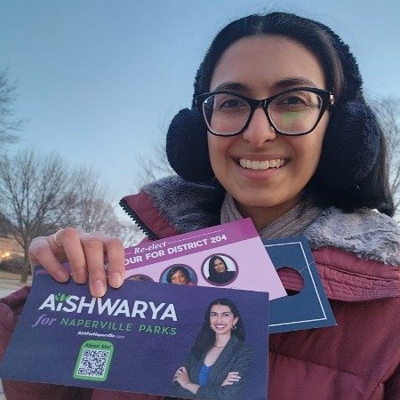 Yesterday was officially two weeks from early voting, which starts on March 17th!
I'm out knocking doors every day to talk to voters, and last evening, I was out after work until the sun went down (and I couldn't see the numbers on houses anymore ?