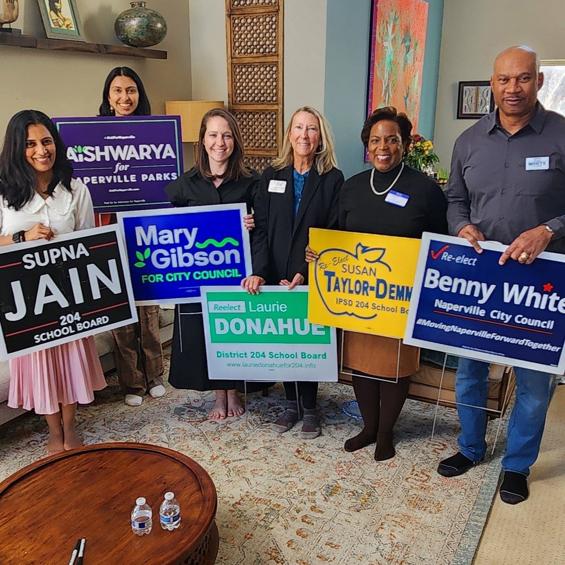 I am deeply grateful to my friend and mentor @supnajain204 for having me at her house on Sunday for a meet-n-greet and giving me a chance to speak with some of our neighbors about my vision for our city's parks! Supna is a dedicated leader on the Di