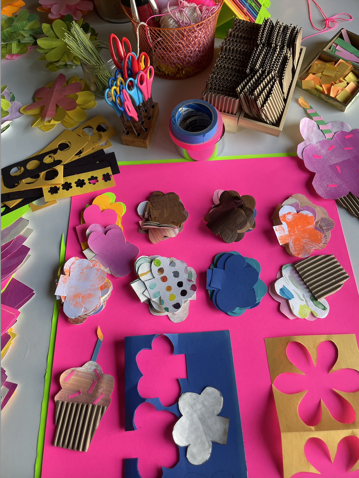 kids Bookbinding Workshop with Oil and Cotton