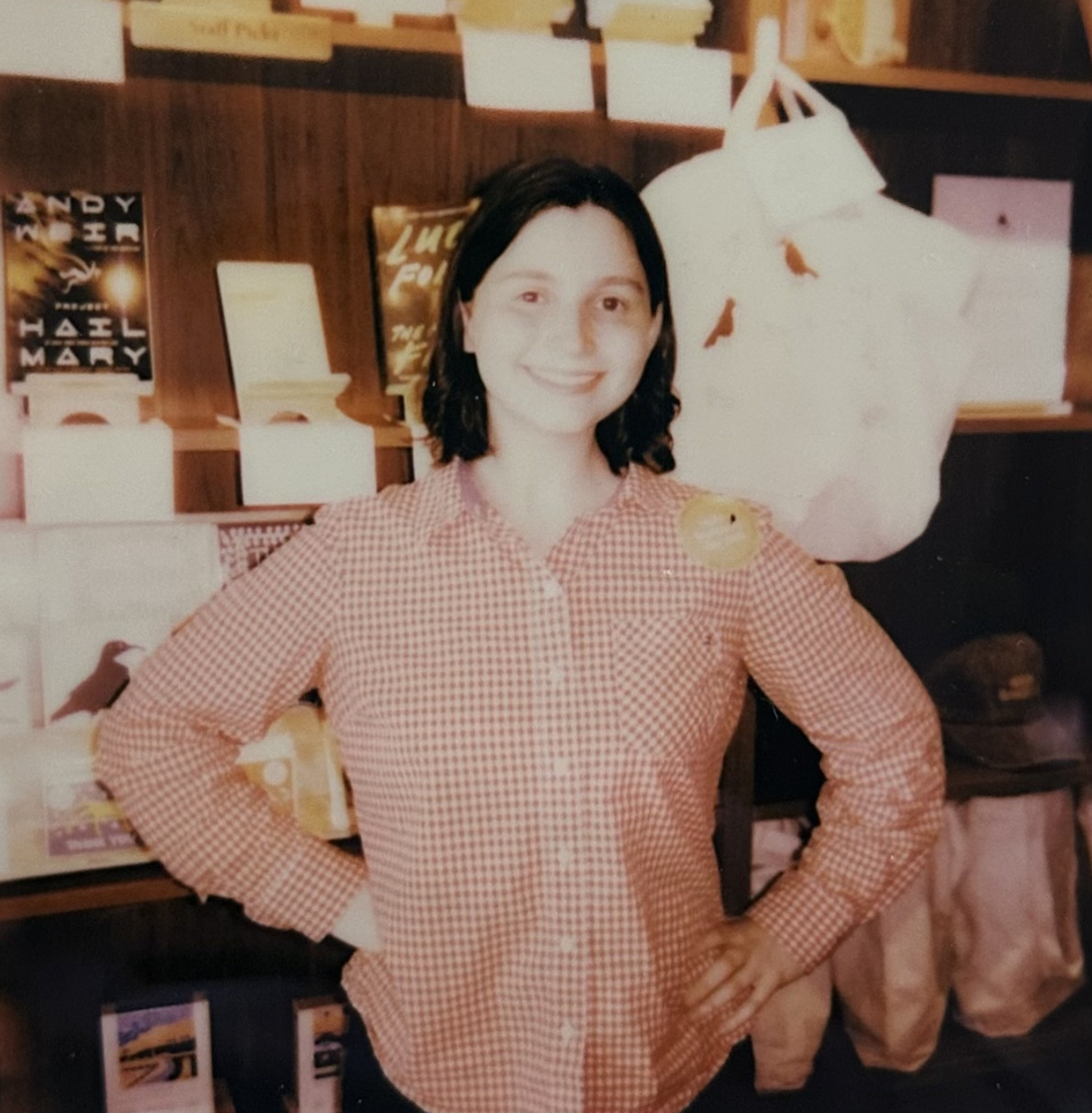 Lucy Hagge  Bookseller   
  Where are you from?  
 Dallas, TX 

  What book do you wish you could read again for the first time?  
  The Hunger Games: Mockingjay  by Suzanne Collins 

  What song is stuck in your head?  
 "I'm Deranged" by David Bow