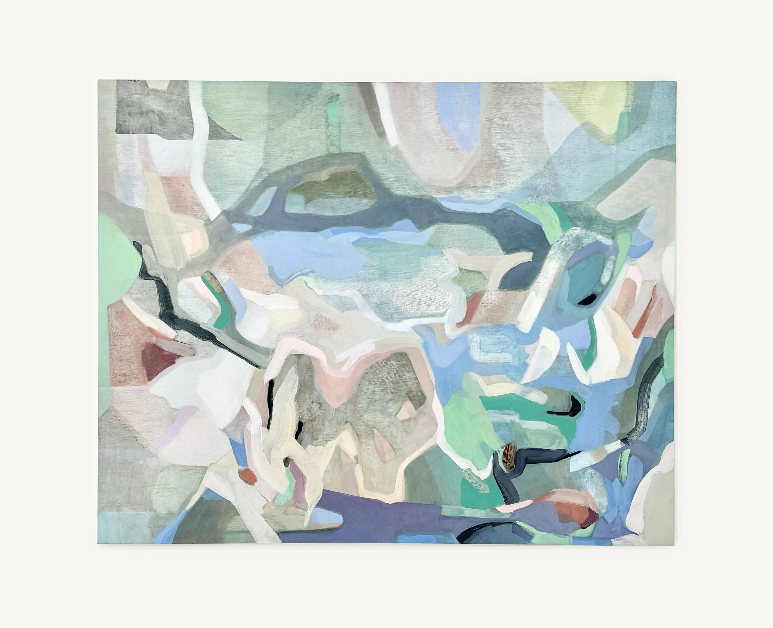 CYPRESS KNEES | 2024 | oil on birch panel | 30" x 24" | Inquire for pricing