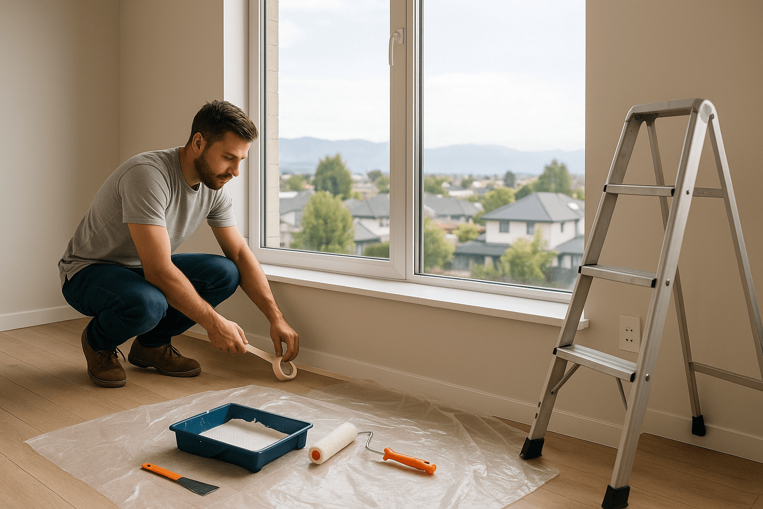 What to Do First When Painting a Room: A Beginner's Guide