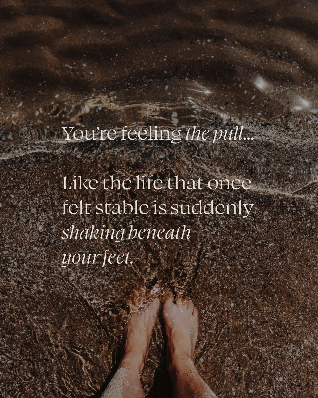 The ground is shifting.
And that&rsquo;s not a mistake, it&rsquo;s a message.
You&rsquo;re not broken. You&rsquo;re being called deeper.

If you&rsquo;re ready to reconnect with your voice and your guides, I&rsquo;m holding space for you.

DM me &ldq