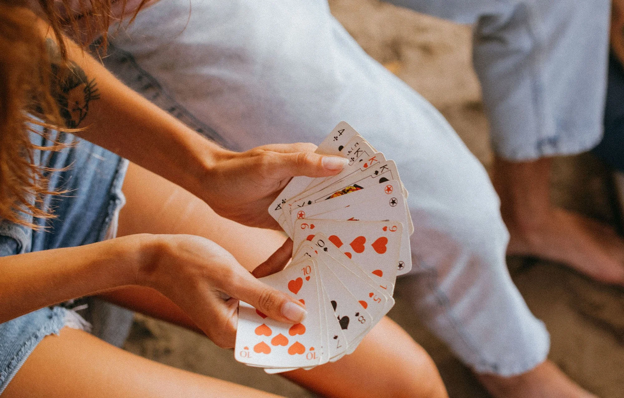 playing cards of life that aren't yours