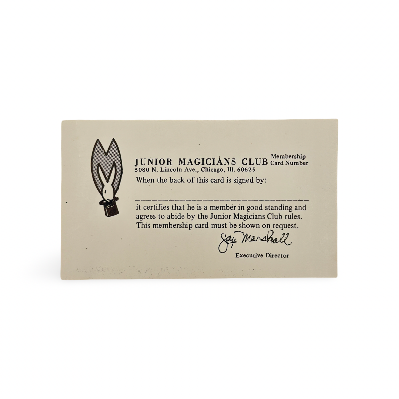 Junior Magicians Club